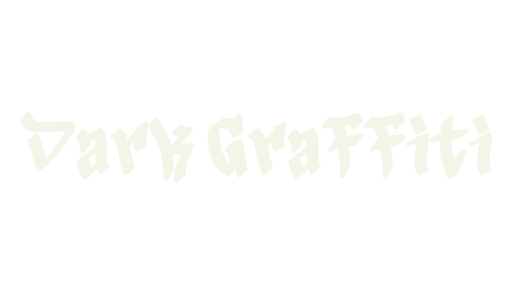 Dark Graffiti, graffiti font preview