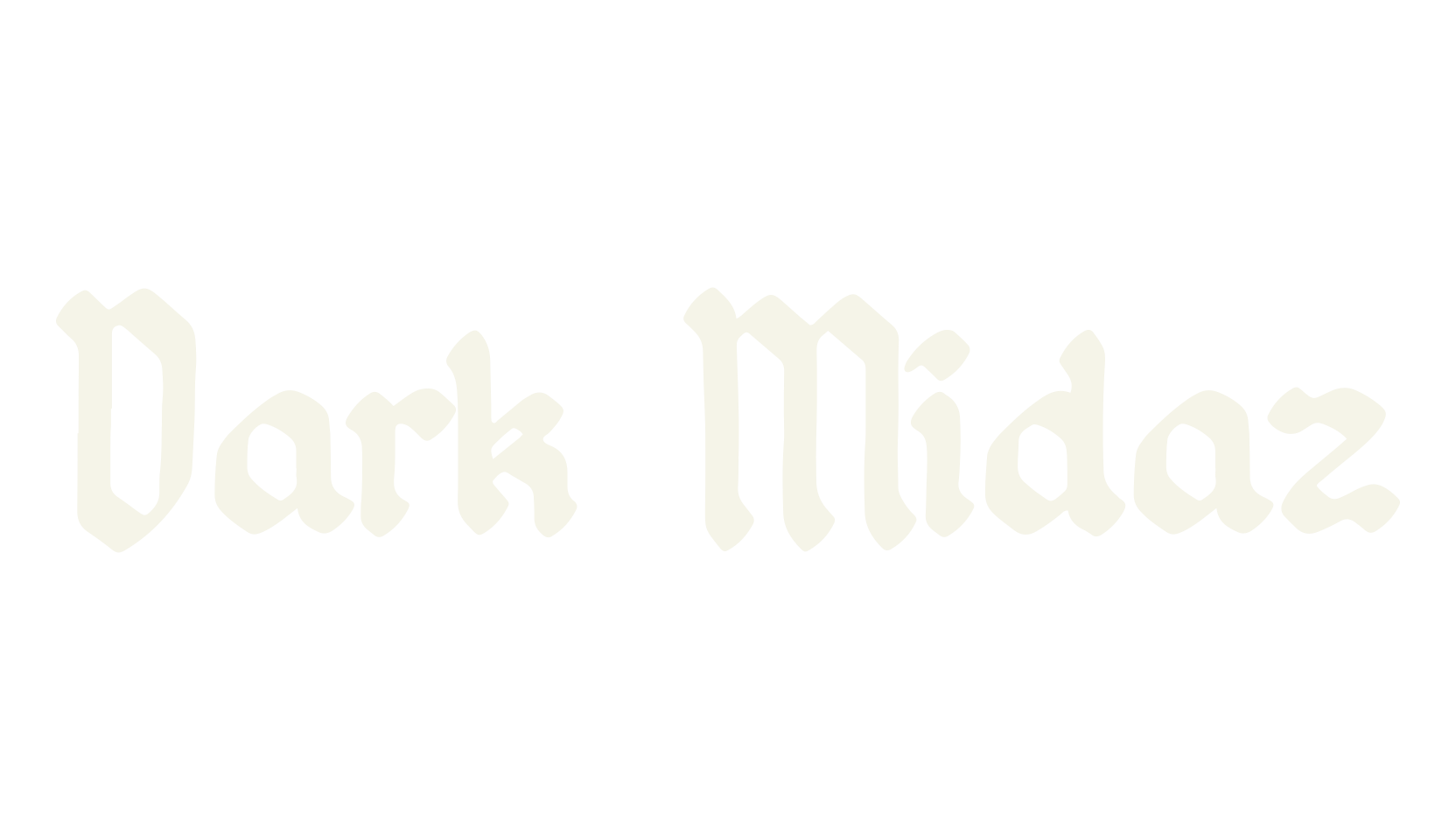 Dark Midaz, tattoo font preview