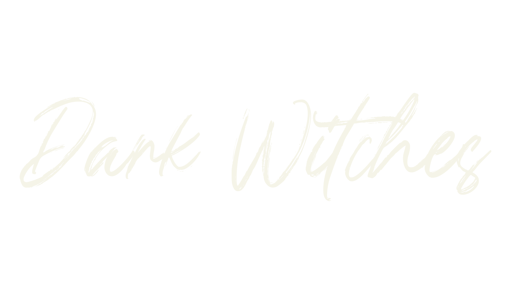 Dark Witches, handwriting font preview