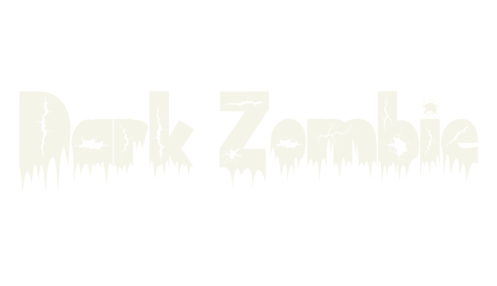 Dark Zombie, tattoo font preview
