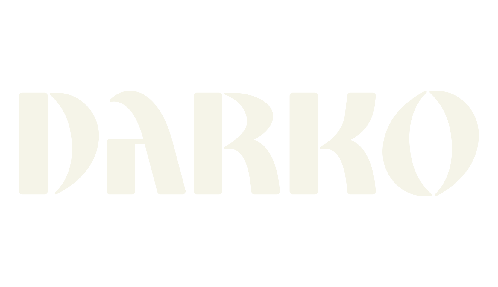 DARKO, tattoo font preview