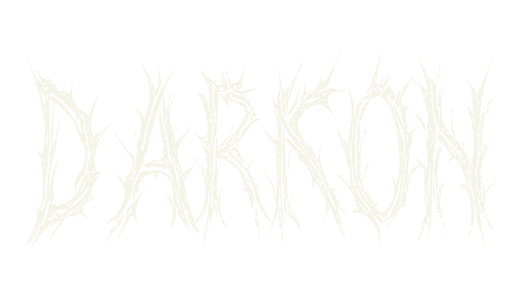 Darkon, death metal font preview