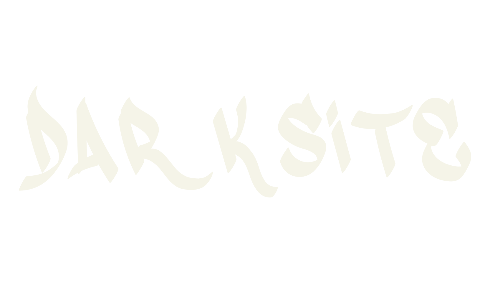 Darksite, graffiti font preview