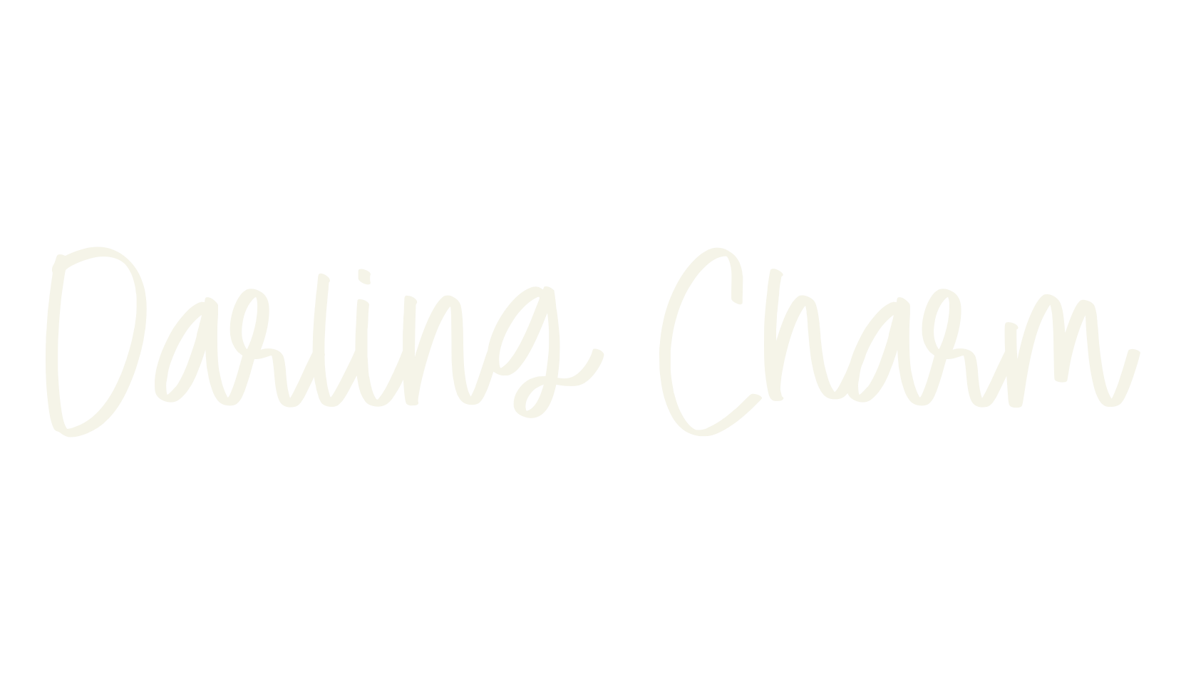 Darling Charm, cute font preview