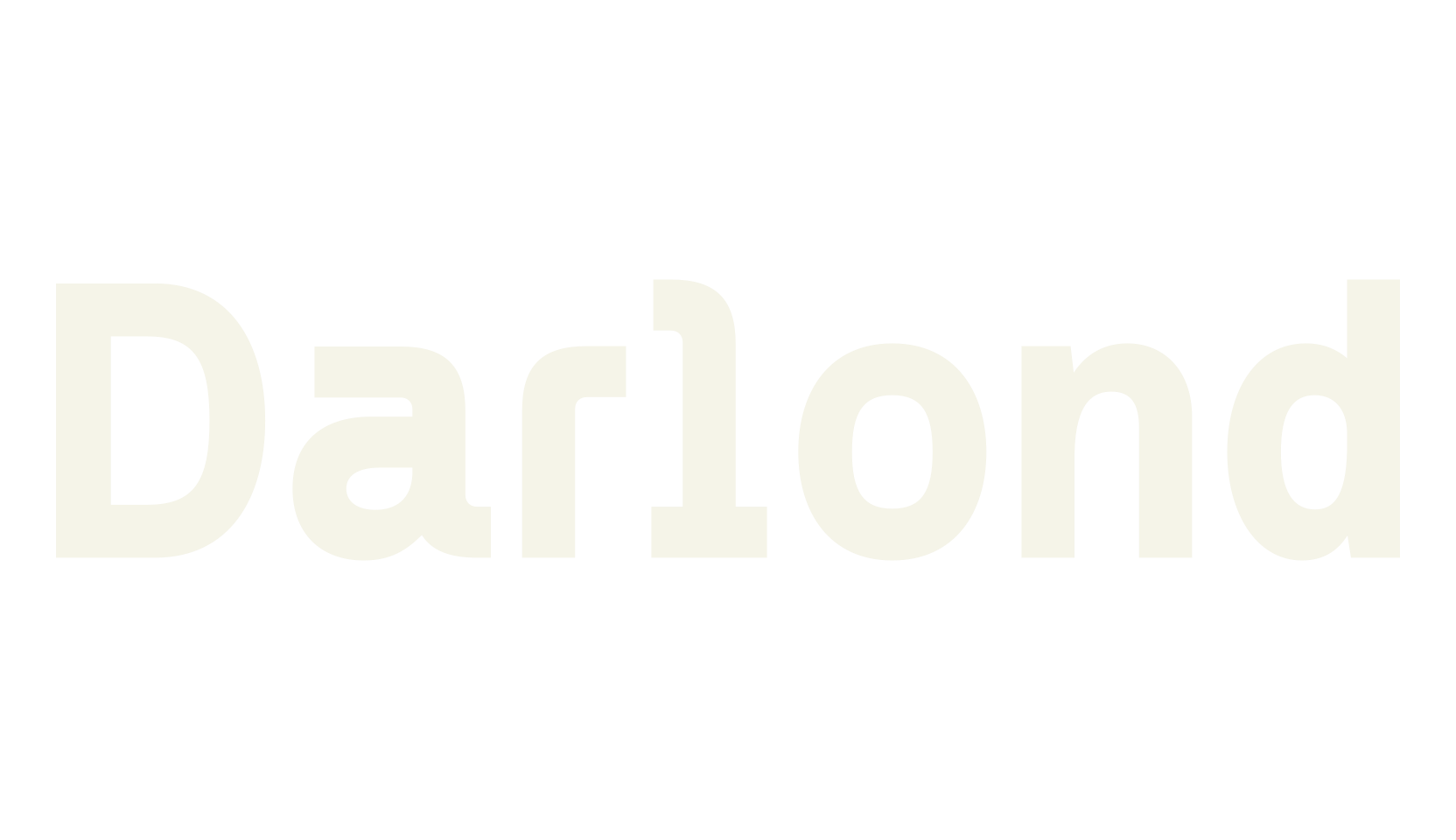 Darlond, classic font preview