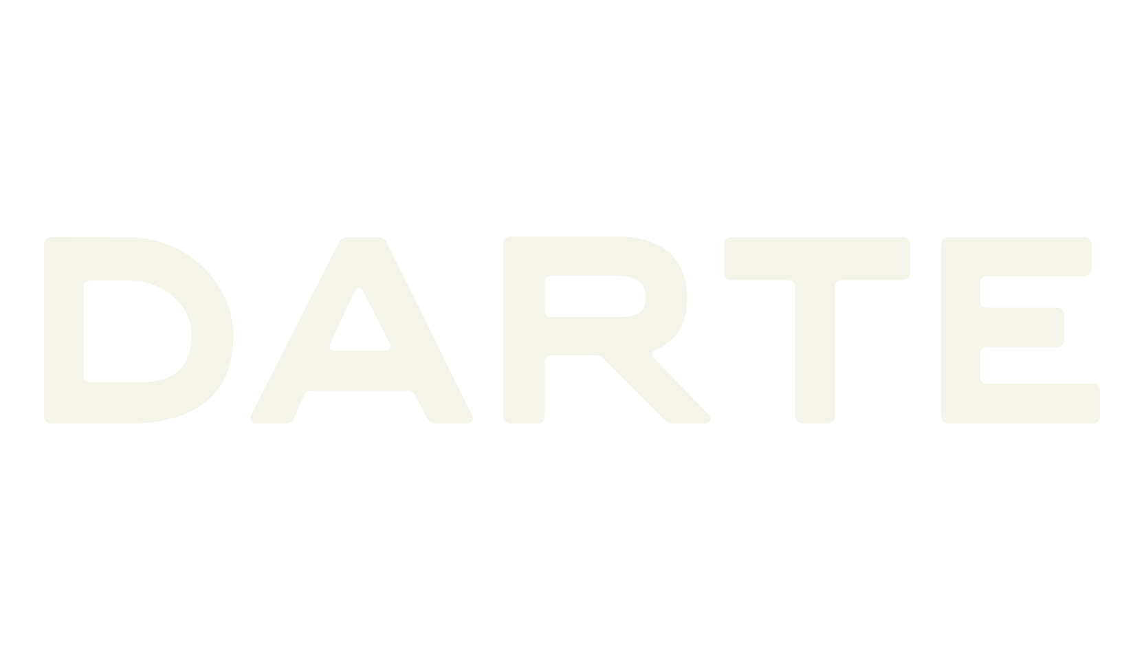 Darte, outline font preview