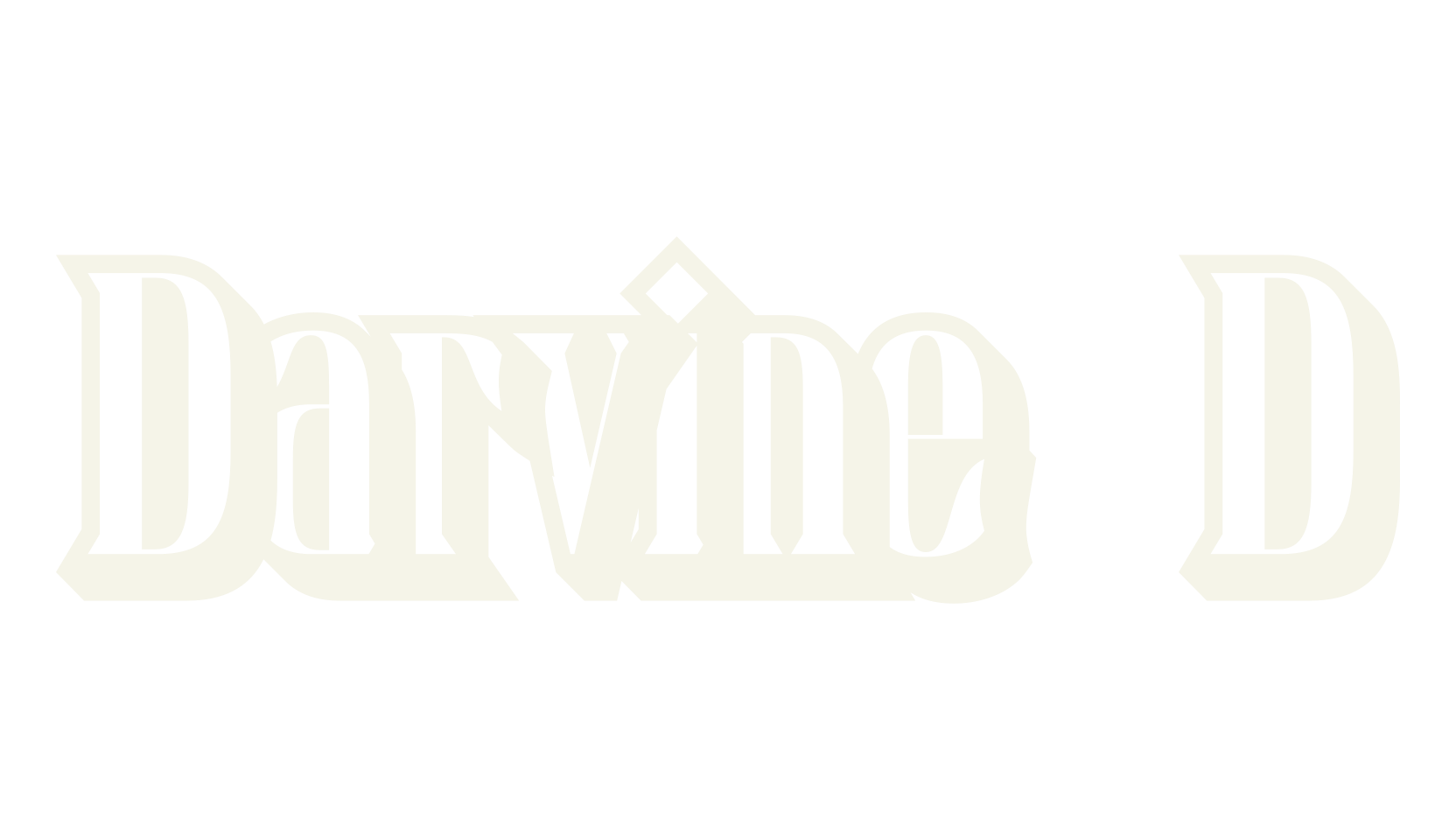Darvine 3D, 3d font preview