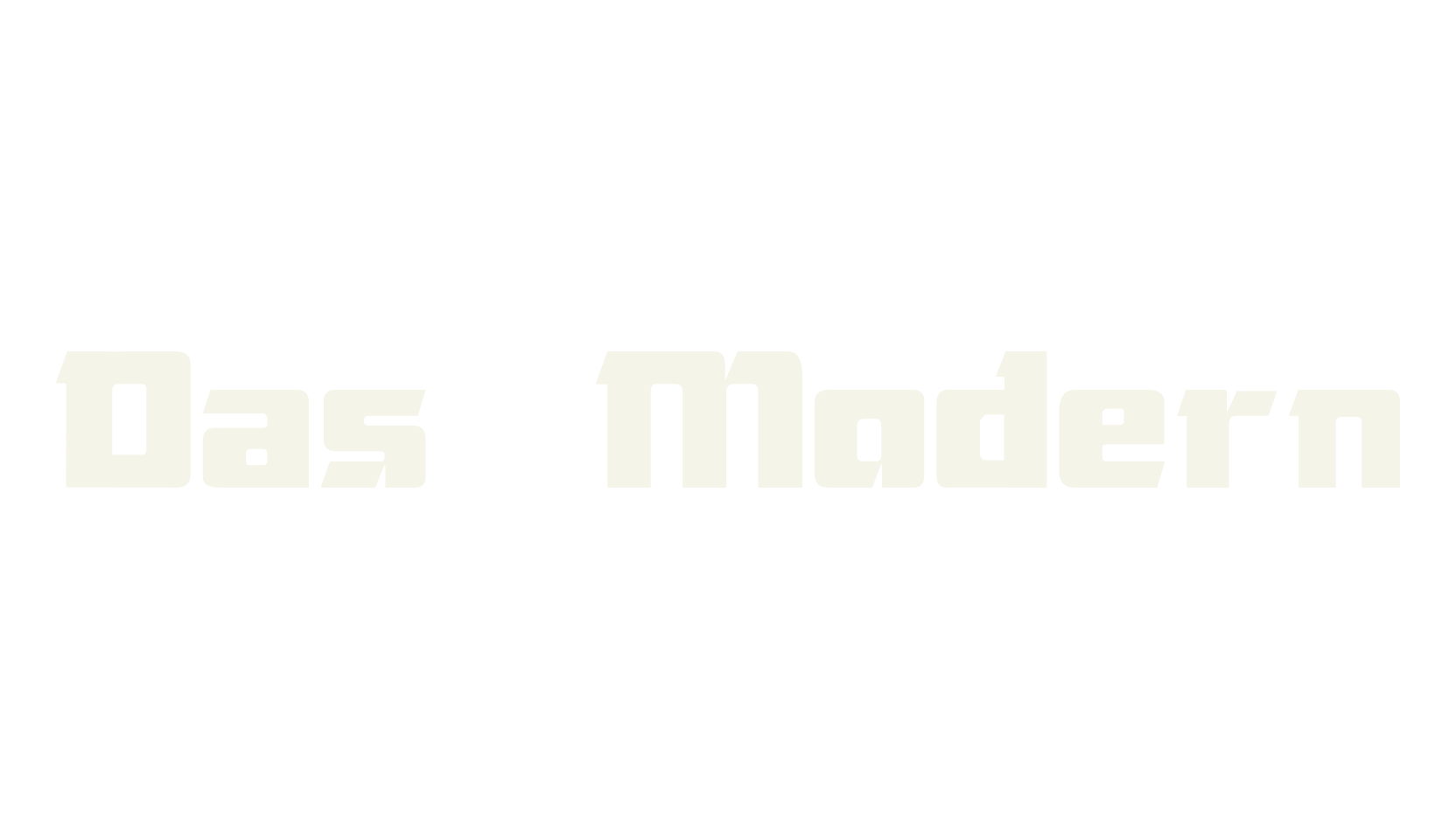 Das Modern, display market font preview