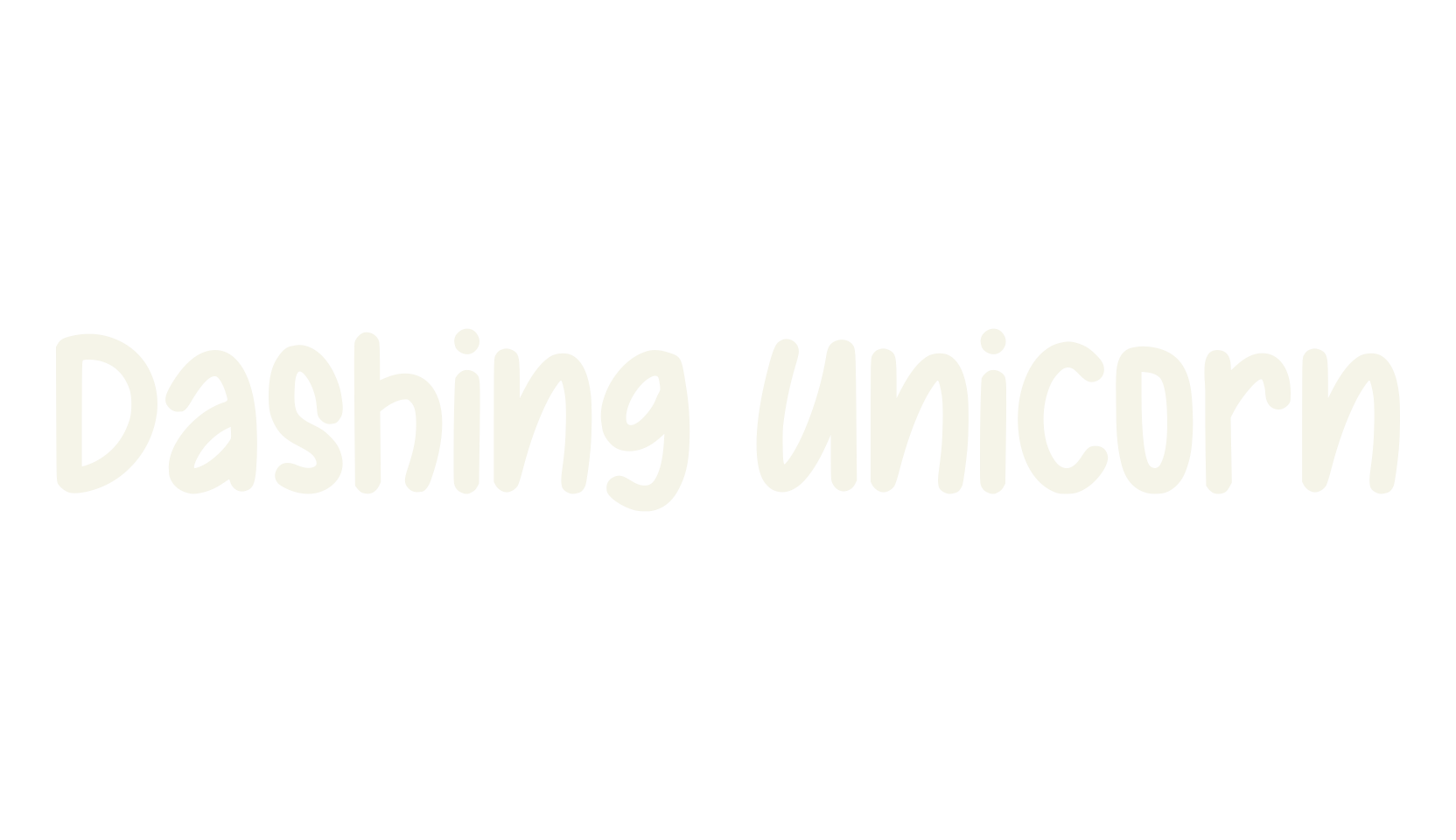 Dashing Unicorn, fashion sign font preview