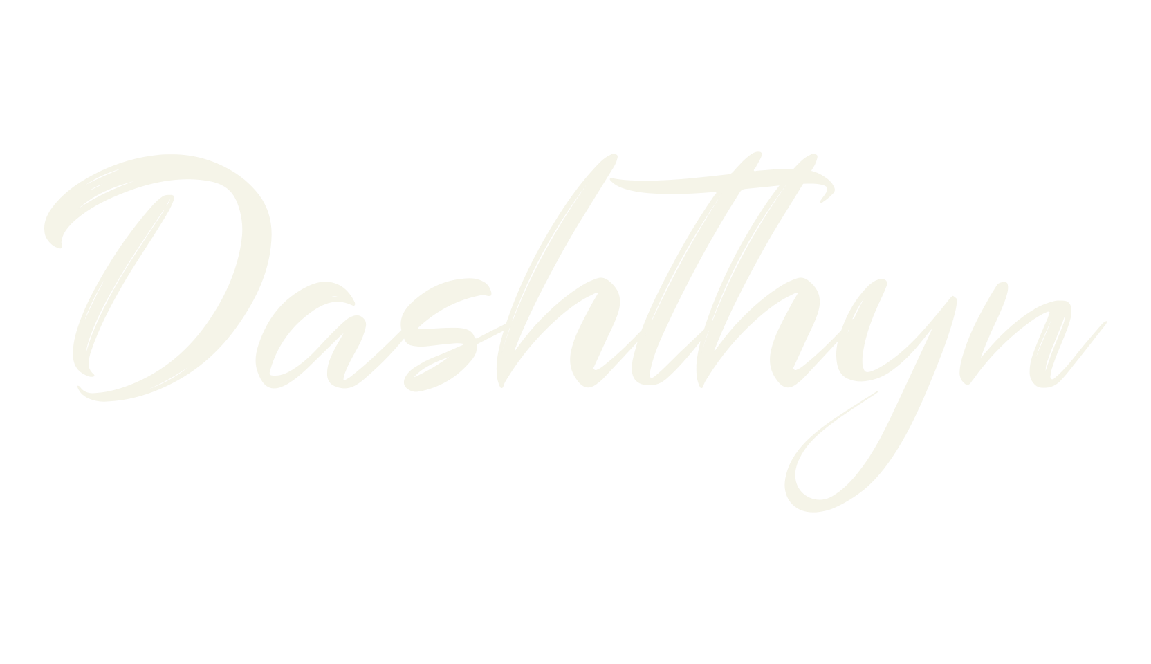 Dashthyn, calligraphy font preview