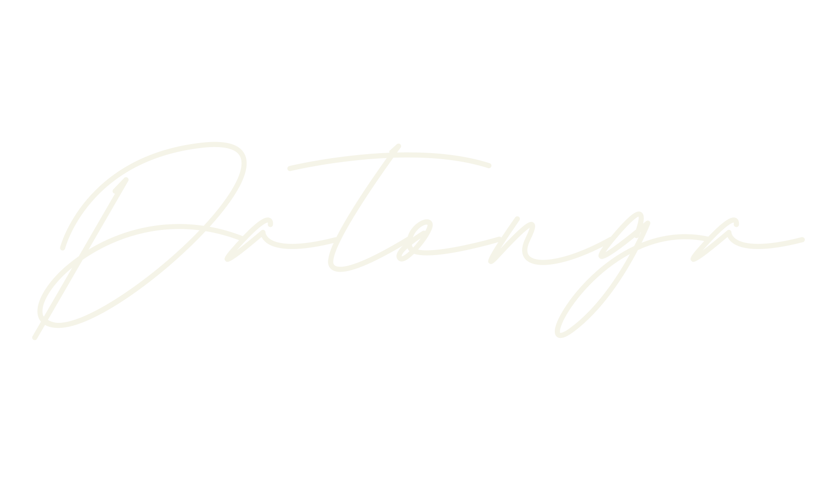 Datonga, signature font preview