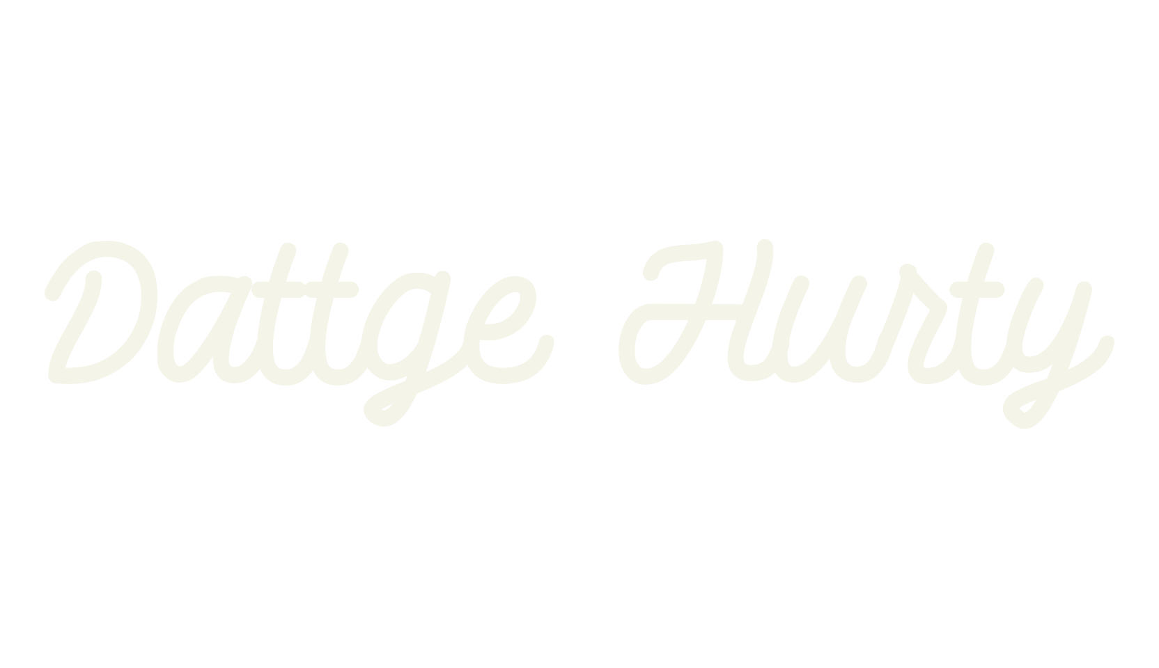 Dattge Hurty, 80s font preview