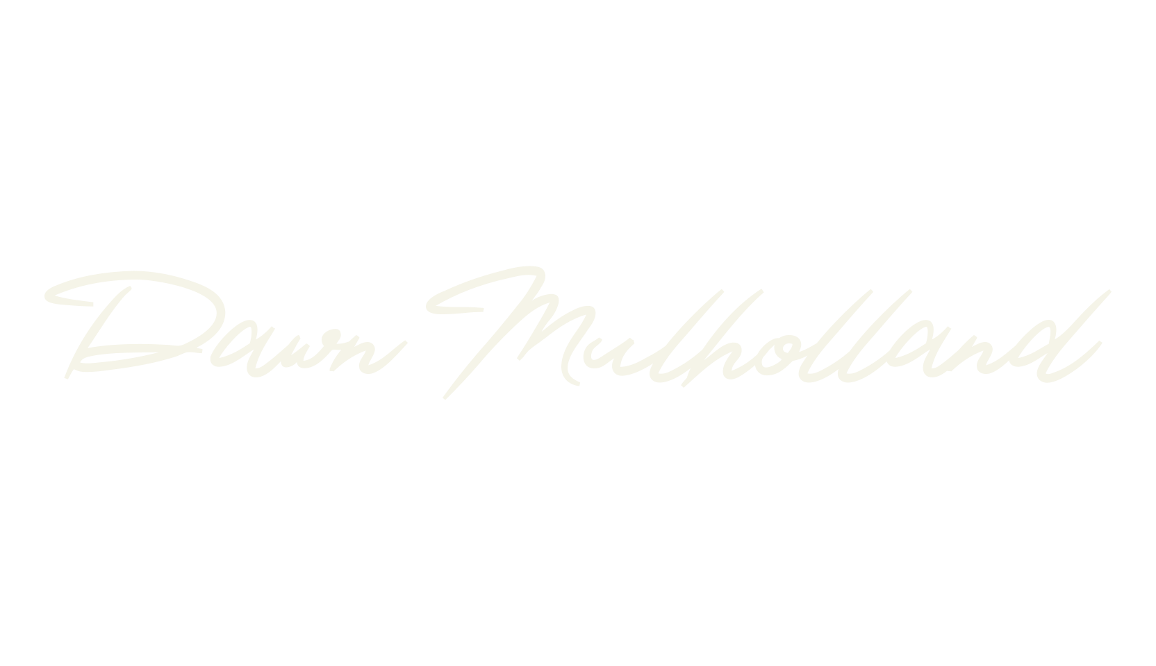 Dawn Mulholland, typewriter font preview