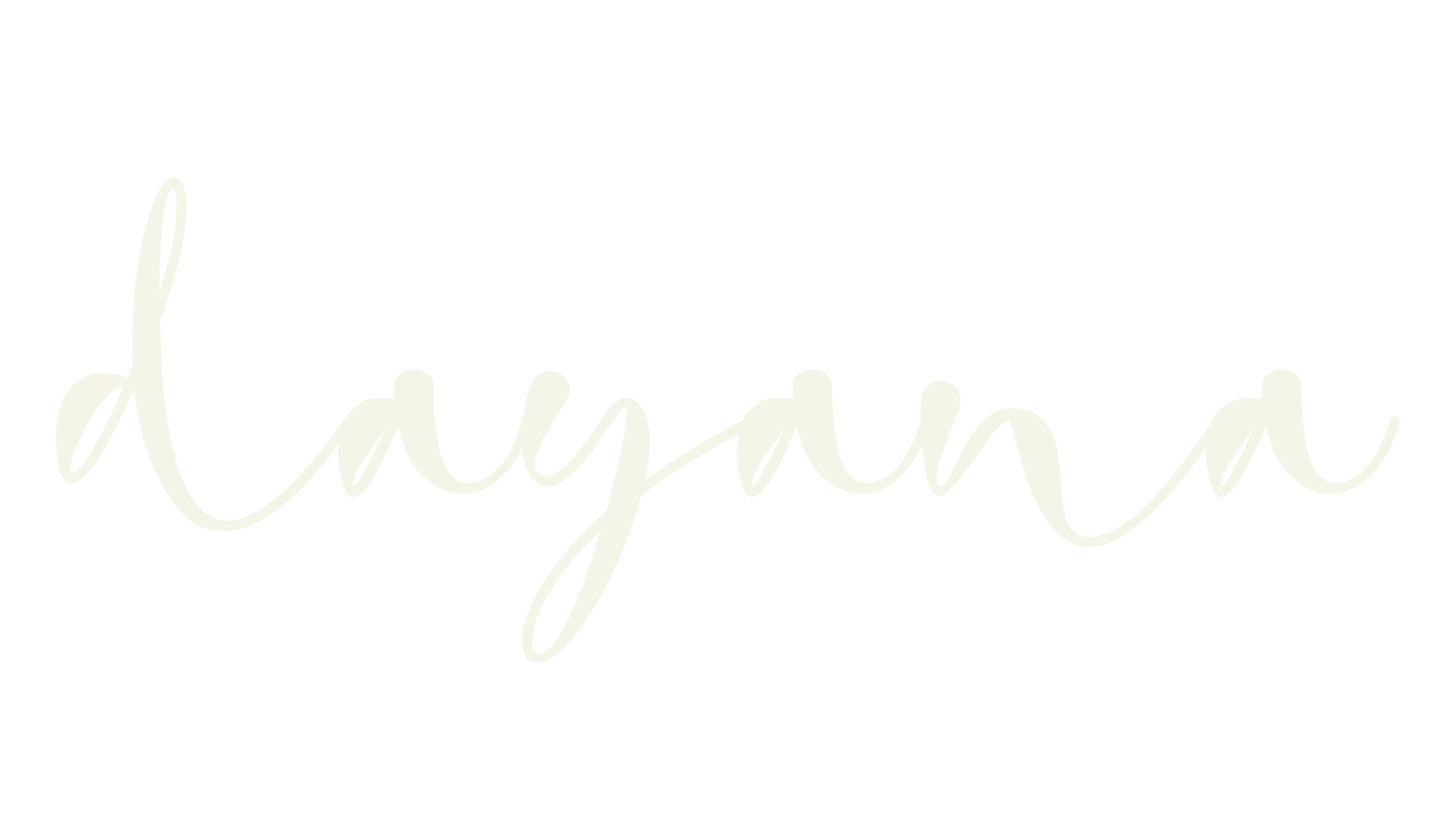 dayana, calligraphy font preview