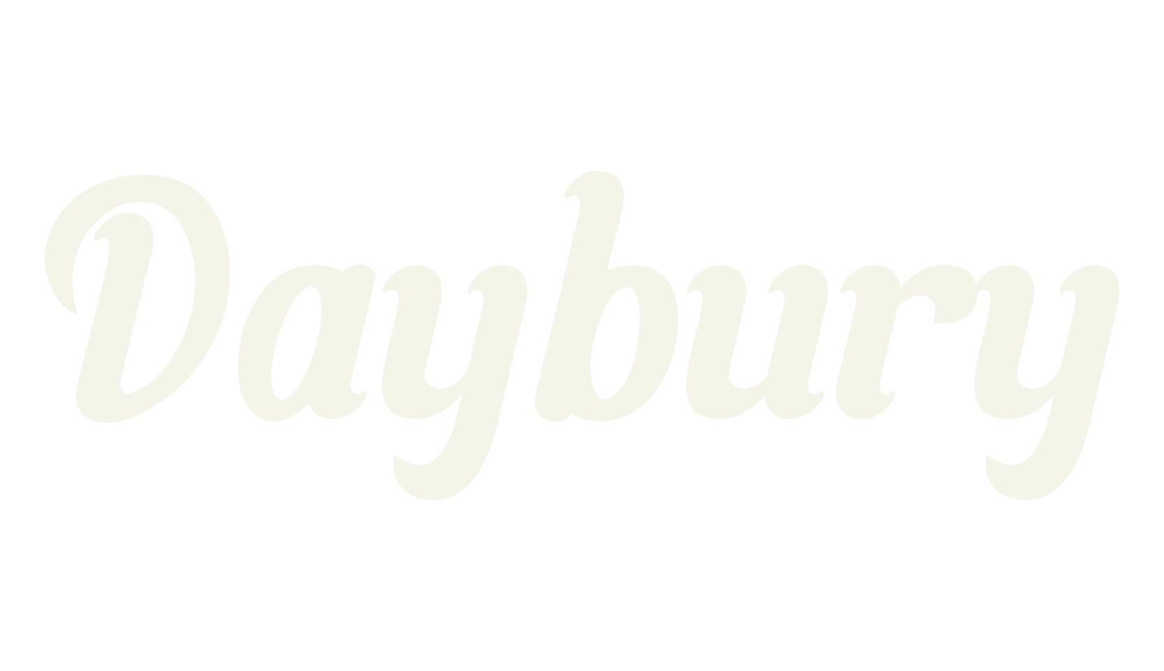 Daybury, fashion script font preview
