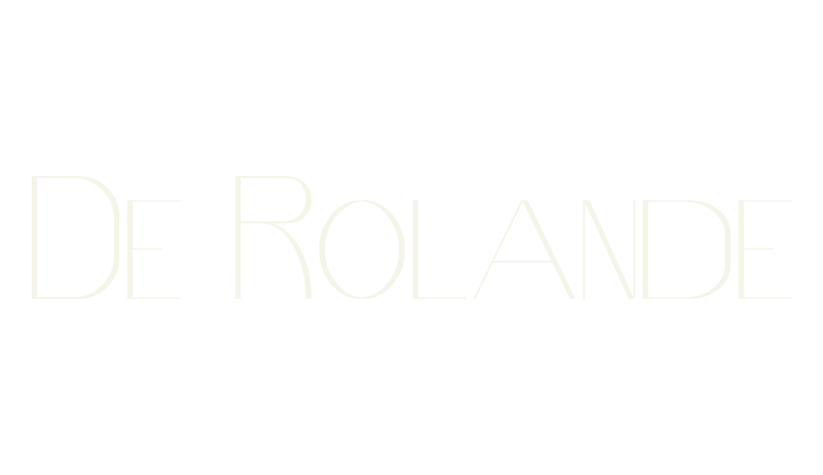 De Rolande, sans font preview