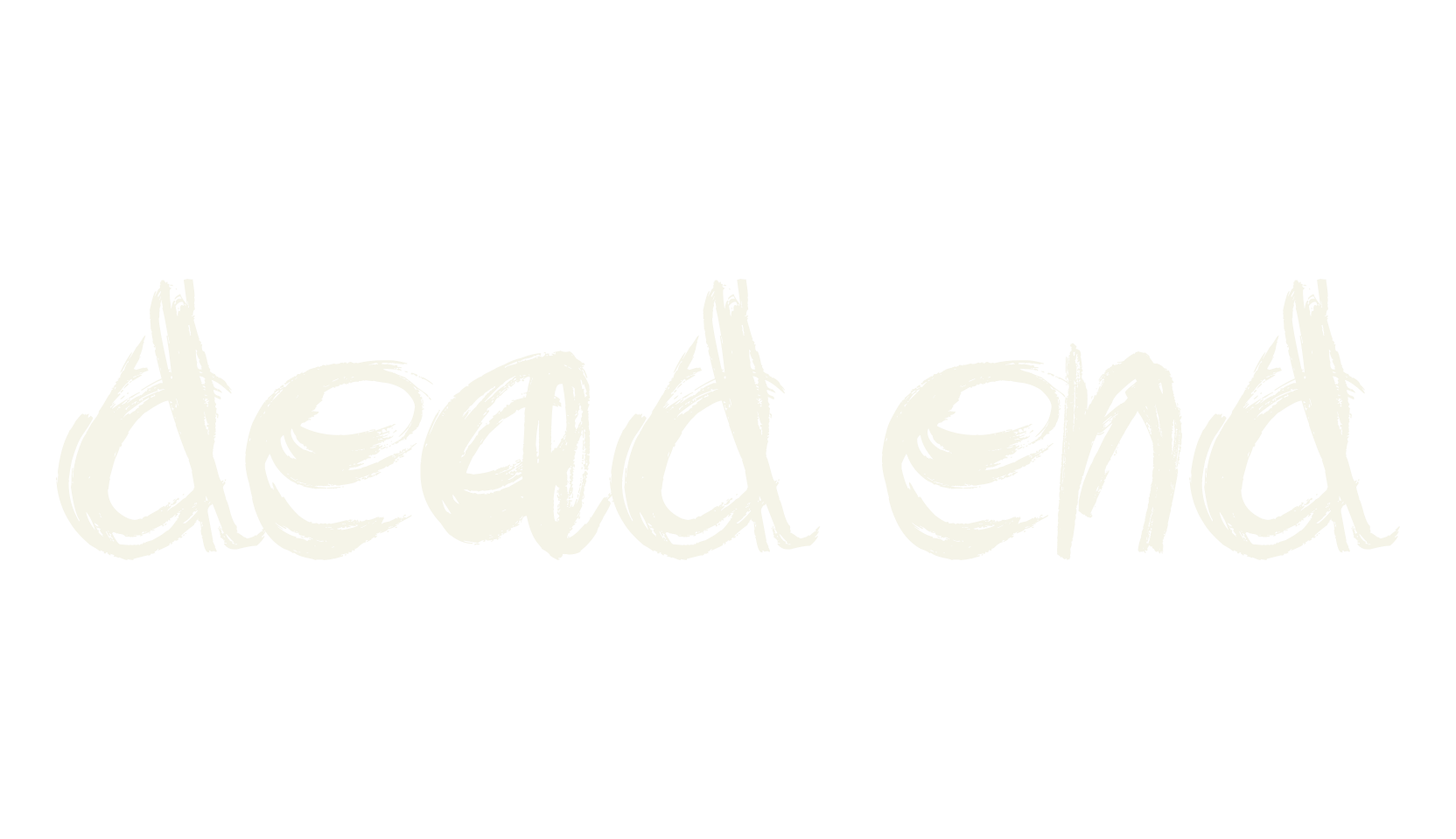 Dead End, fashion script font preview