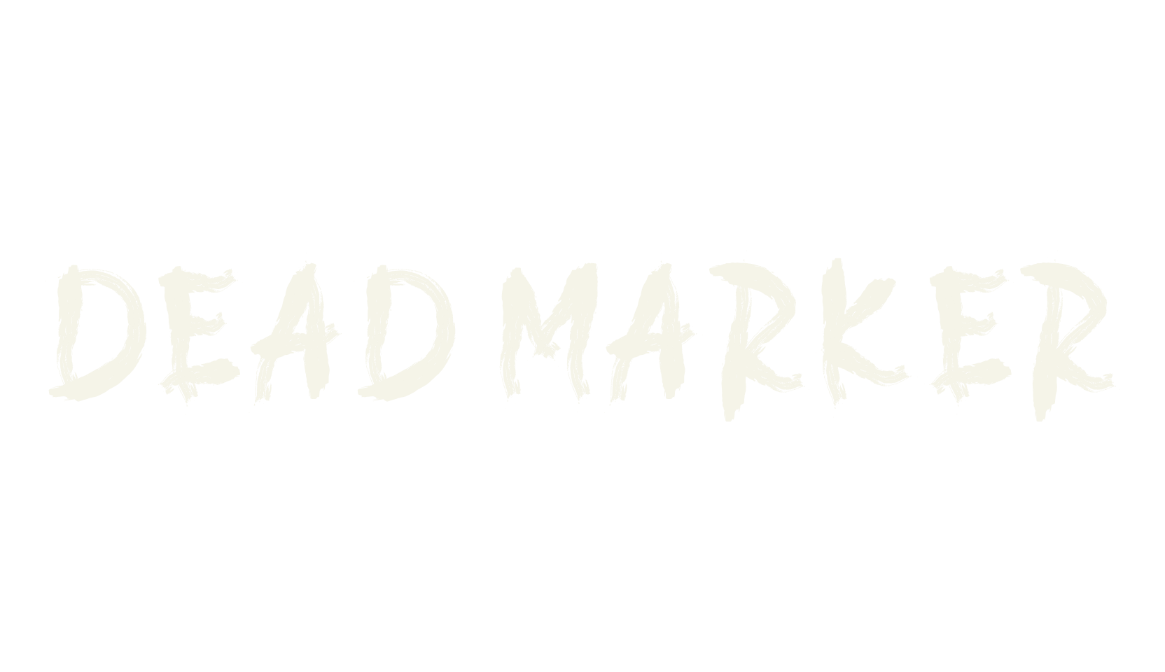 DEAD MARKER, graffiti font preview