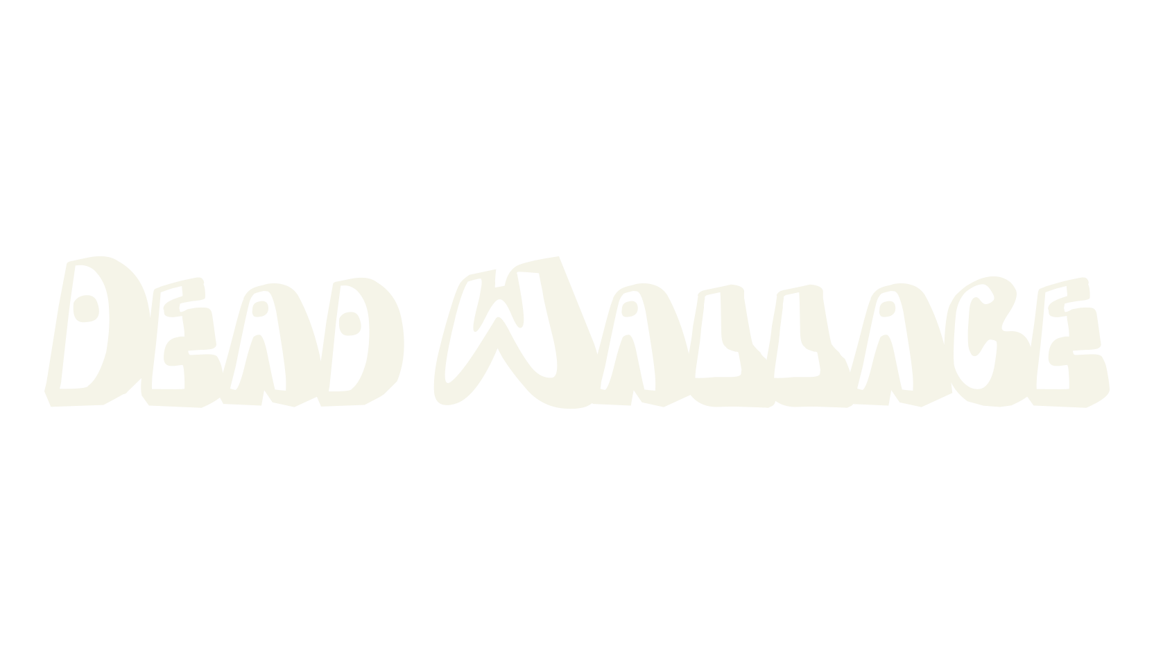 Dead Wallace, sketch font preview