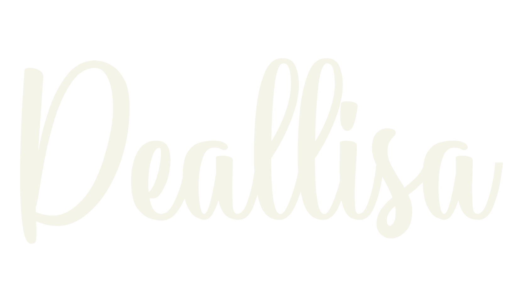 Deallisa, fashion script font preview