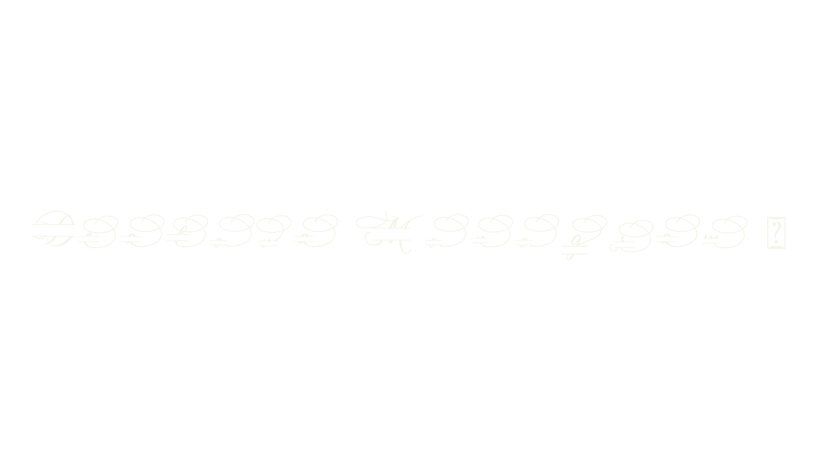 Dealova Monogram _, monogram font preview