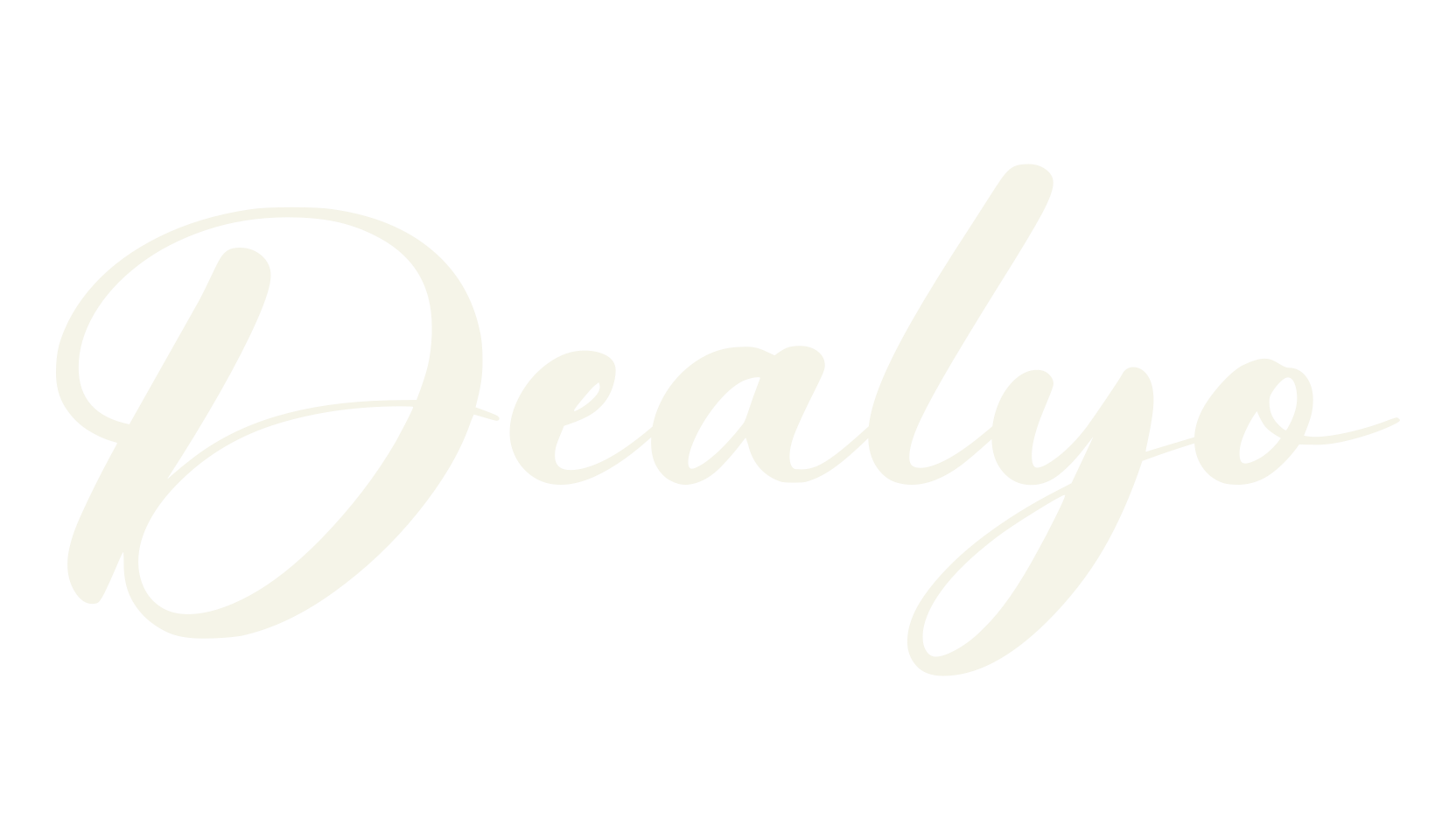 Dealyo, calligraphy font preview
