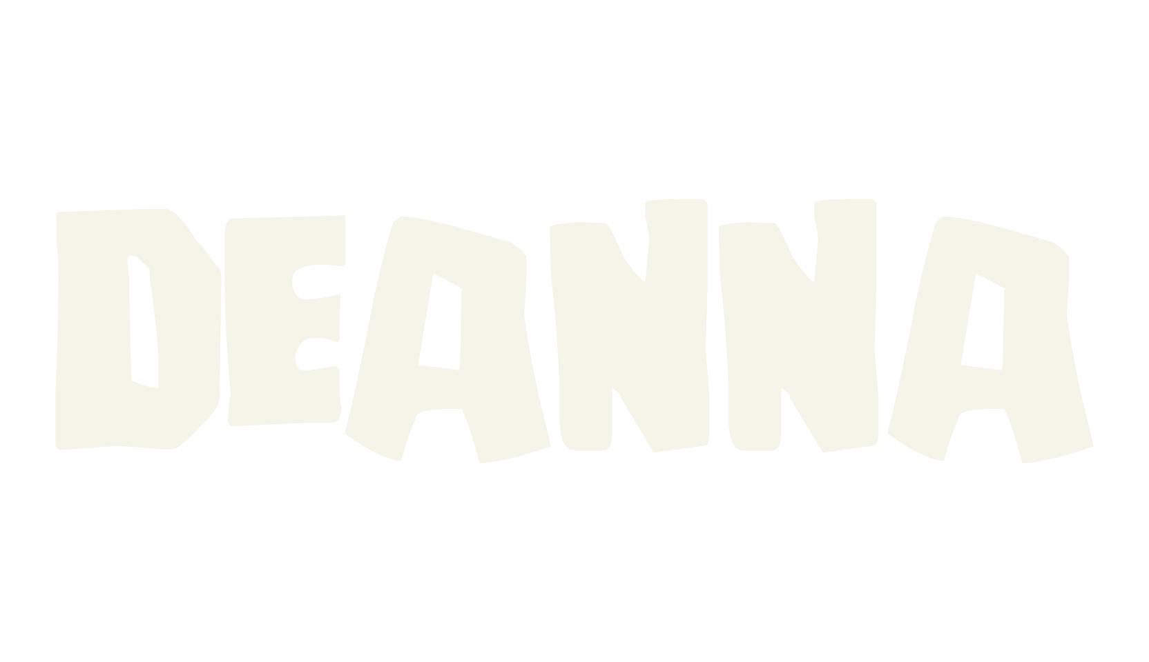 Deanna, display market font preview