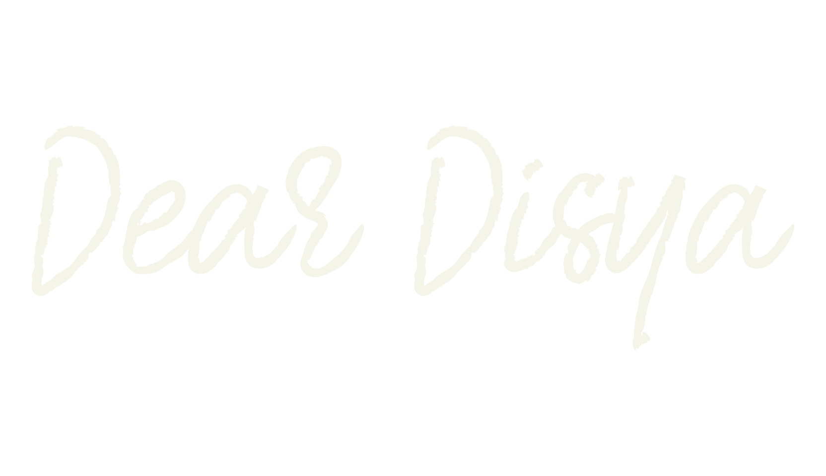 Dear Disya, cute font preview