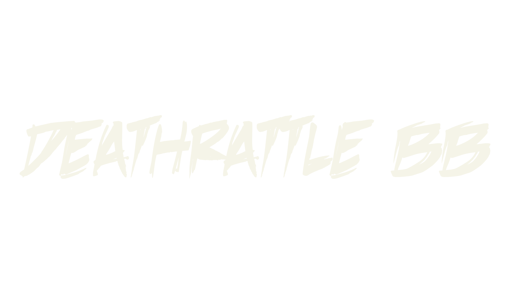 DeathRattle BB, display market font preview