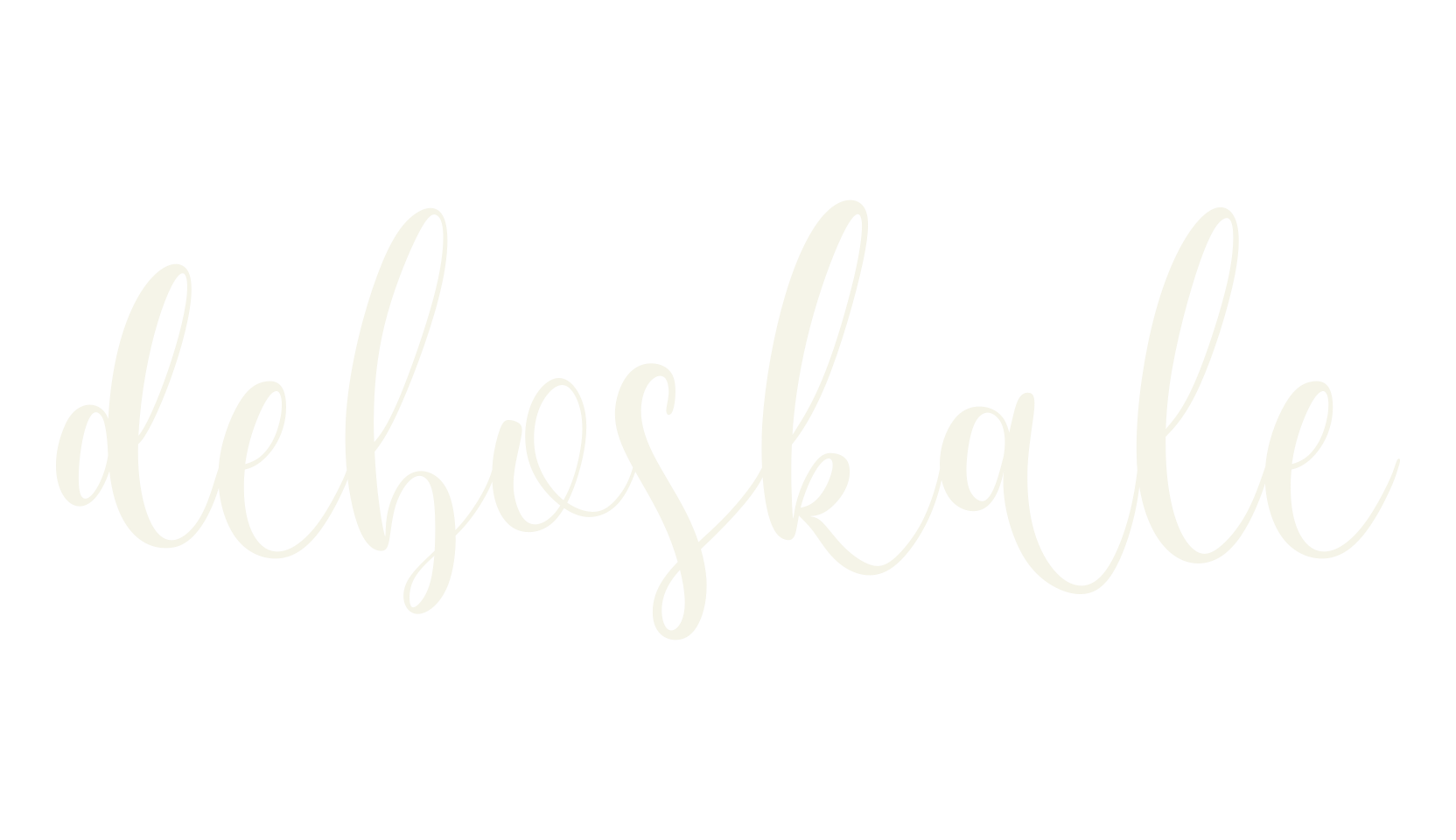 deboskale, girly font preview