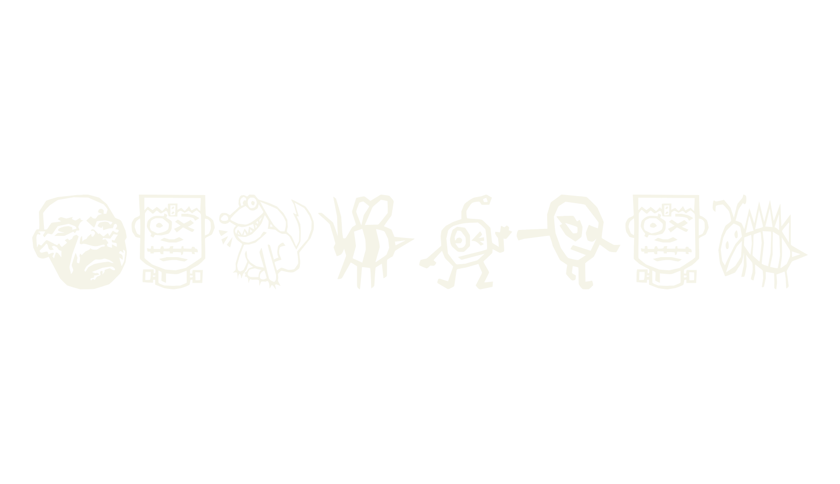 decanter, dingbats font preview