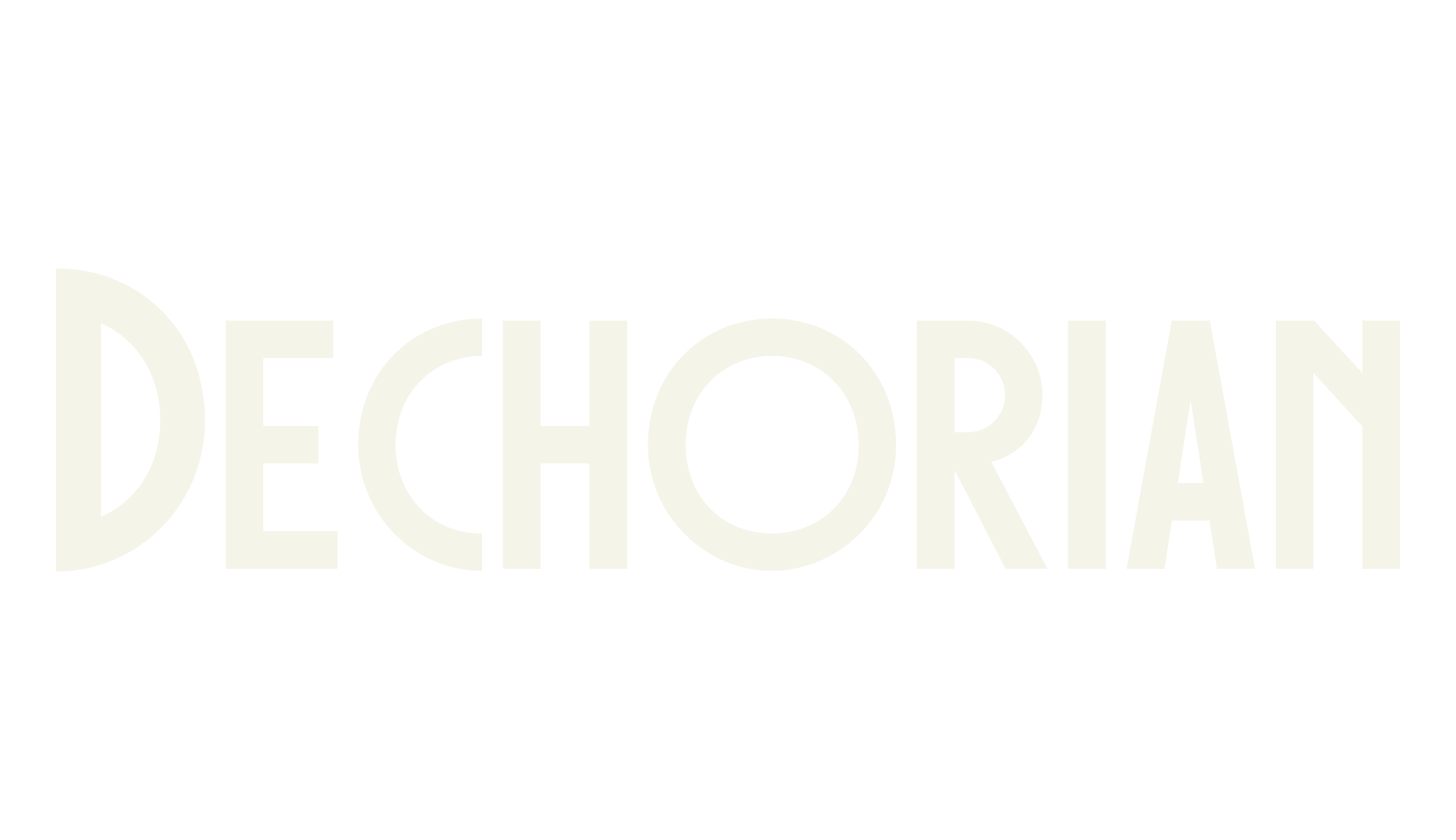 Dechorian, serif font preview