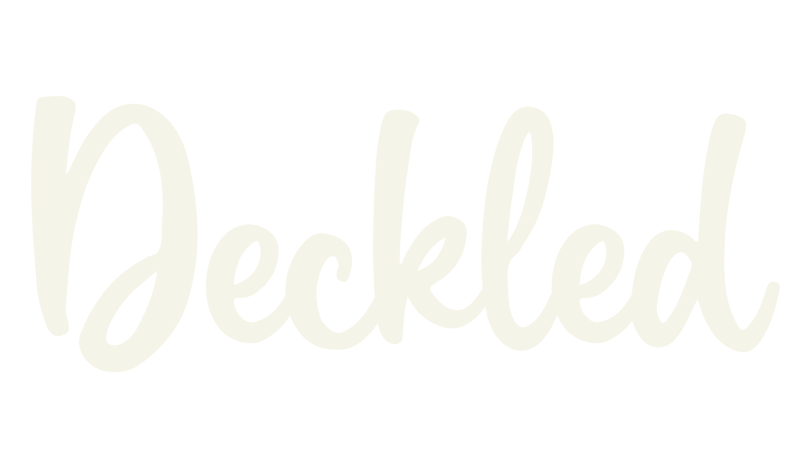 Deckled, fancy font preview