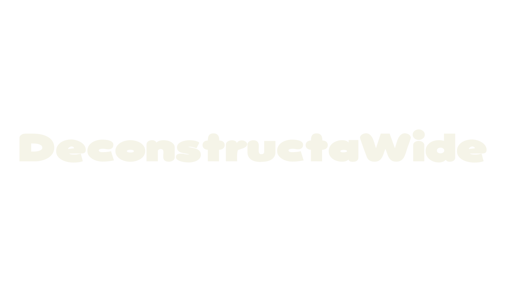 DeconstructaWide, display market font preview