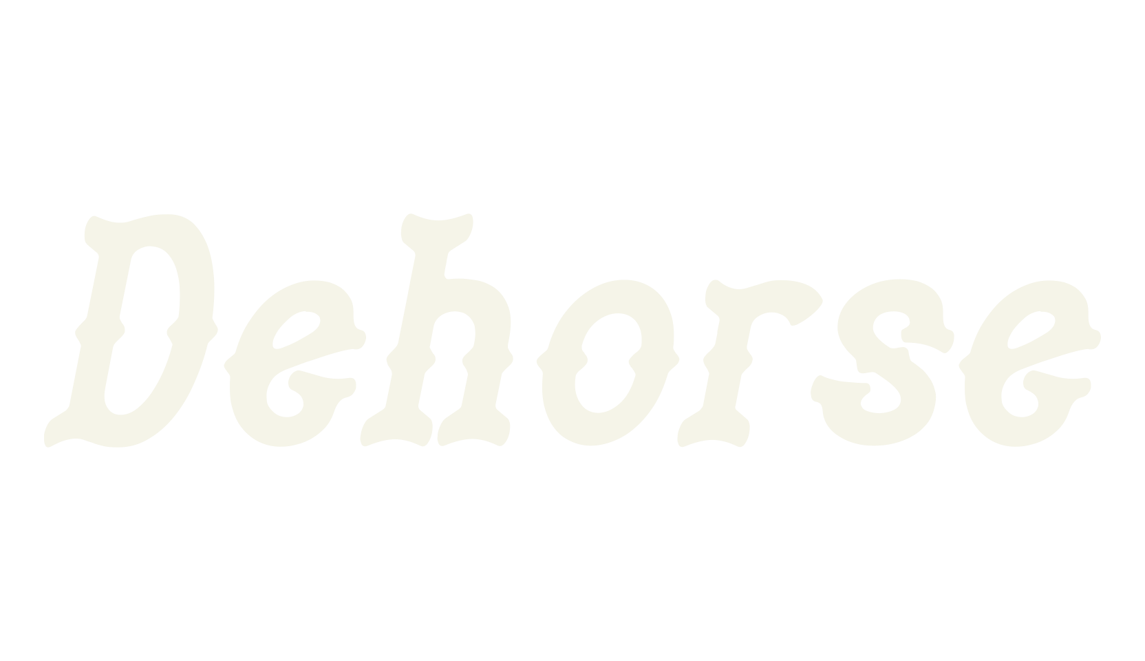 Dehorse, old western font preview