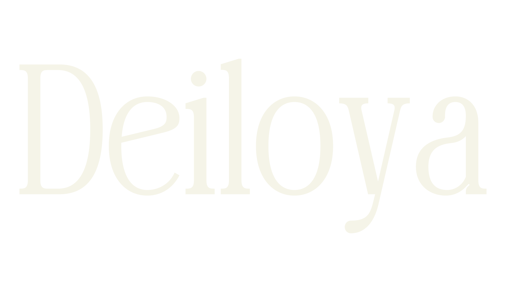 Deiloya, serif font preview