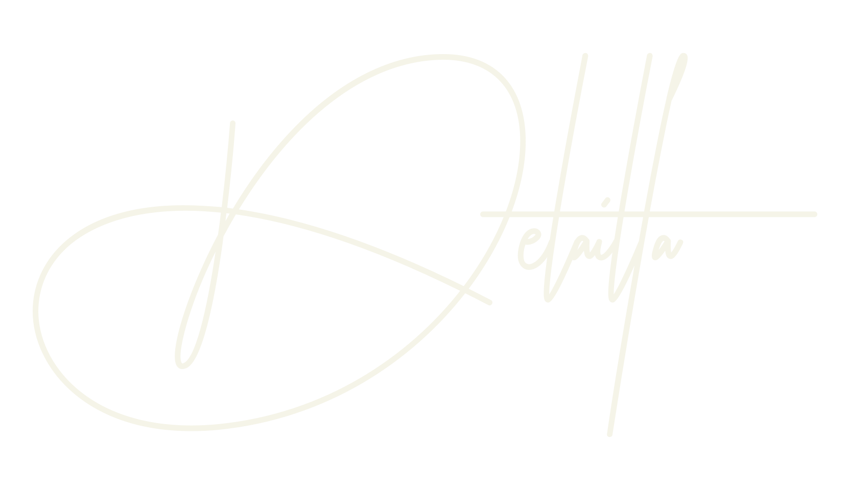 Delailta, fancy font preview