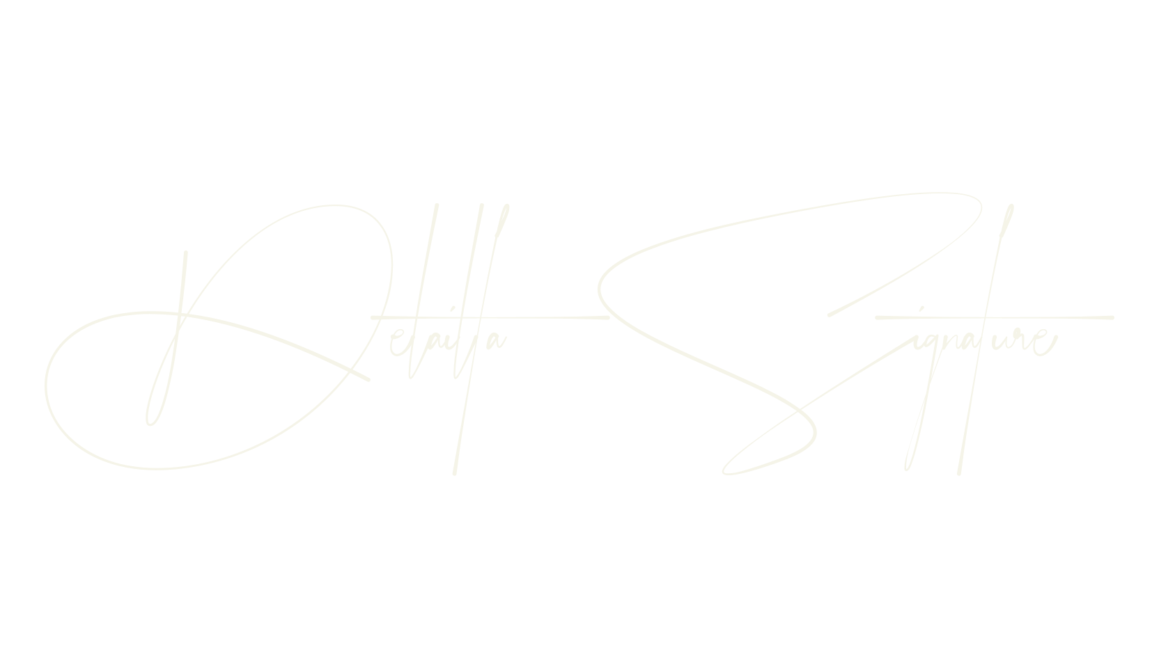 Delailta Signature, fancy font preview