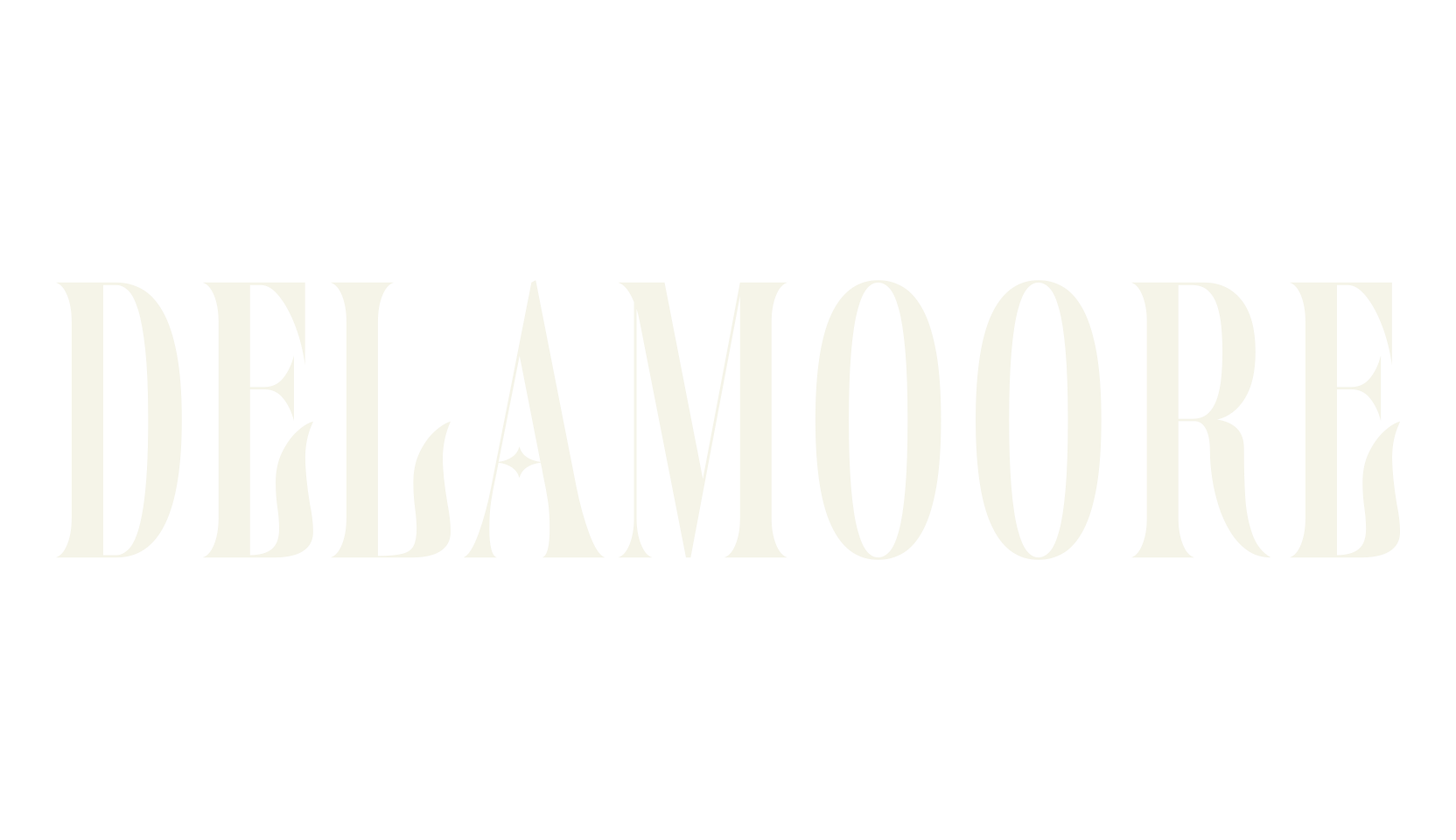 Delamoore, fashion sign font preview