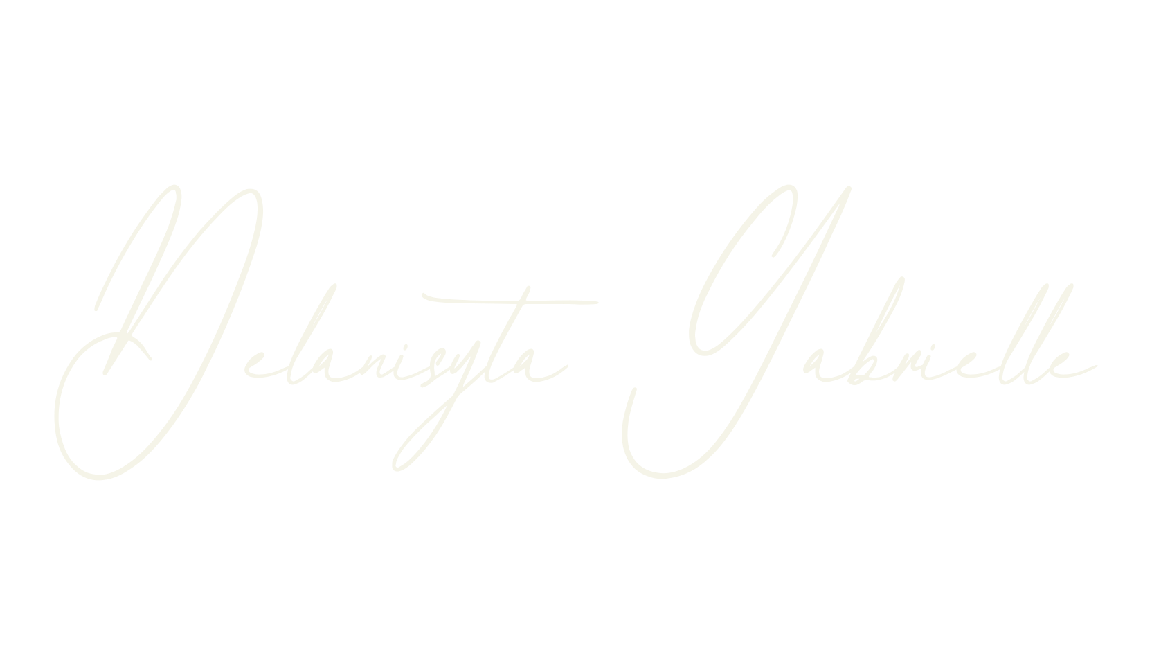 Delanisyta Gabrielle, script font preview