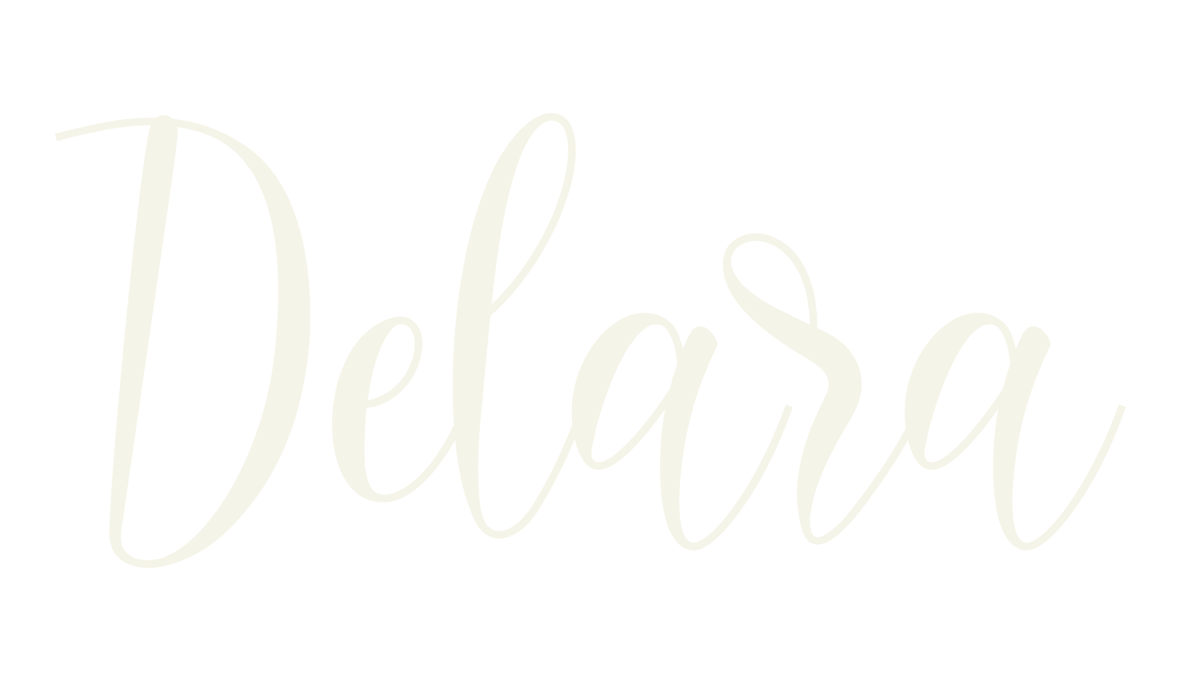 Delara, cricut font preview
