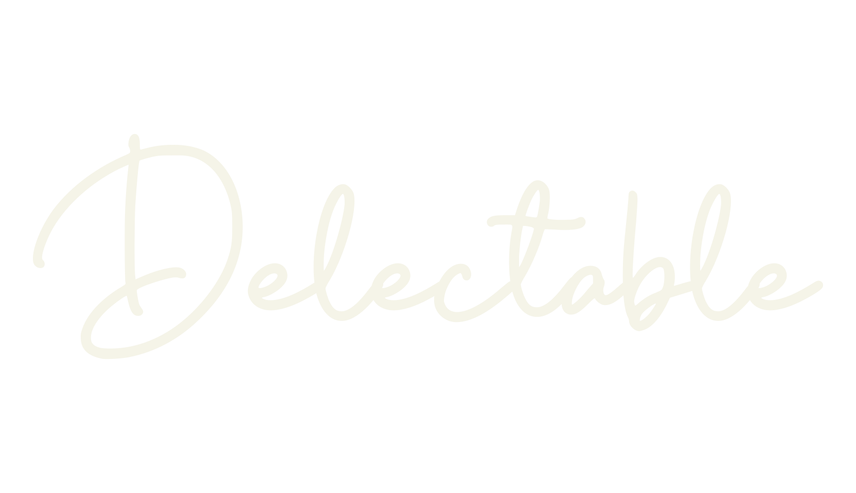 Delectable, lettering font preview