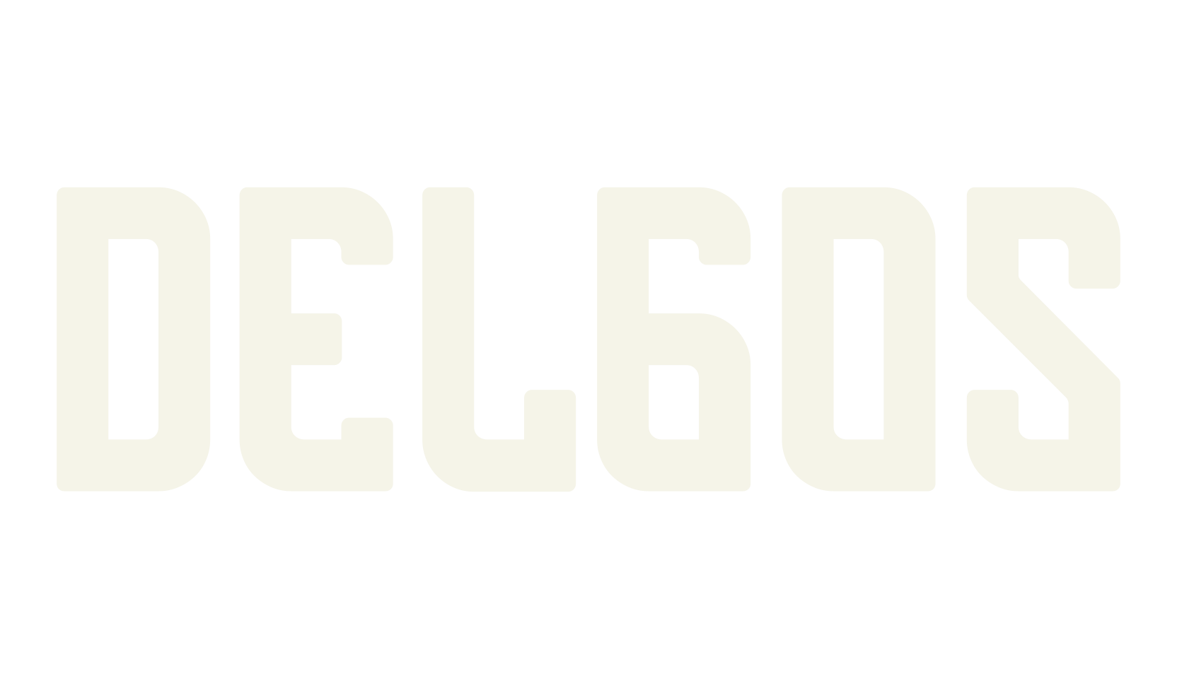 Delgos, sports font preview