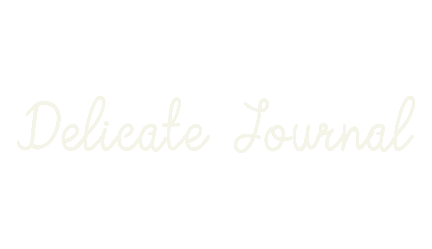 Delicate Journal, fashion script font preview