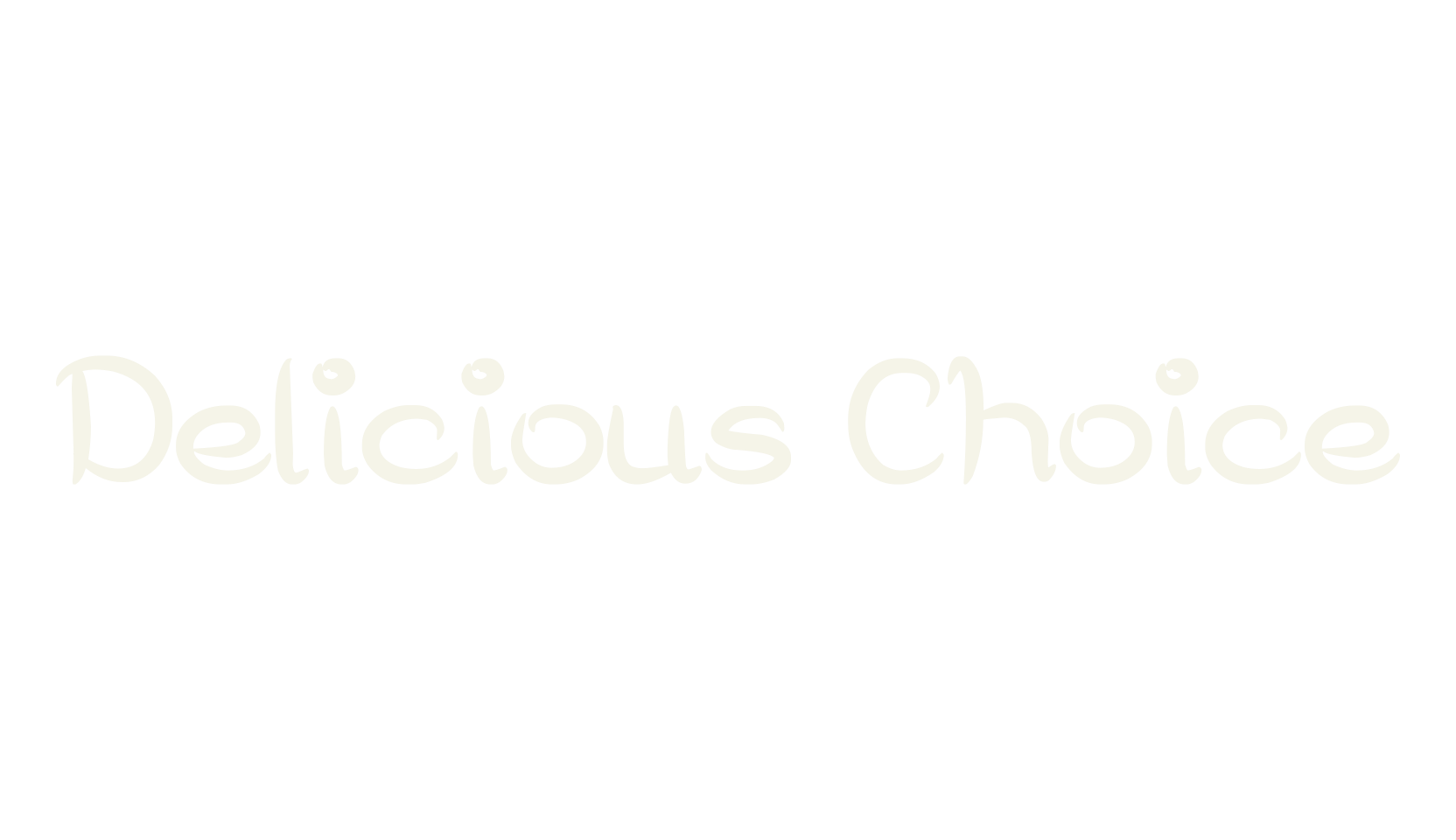 Delicious Choice, display market font preview