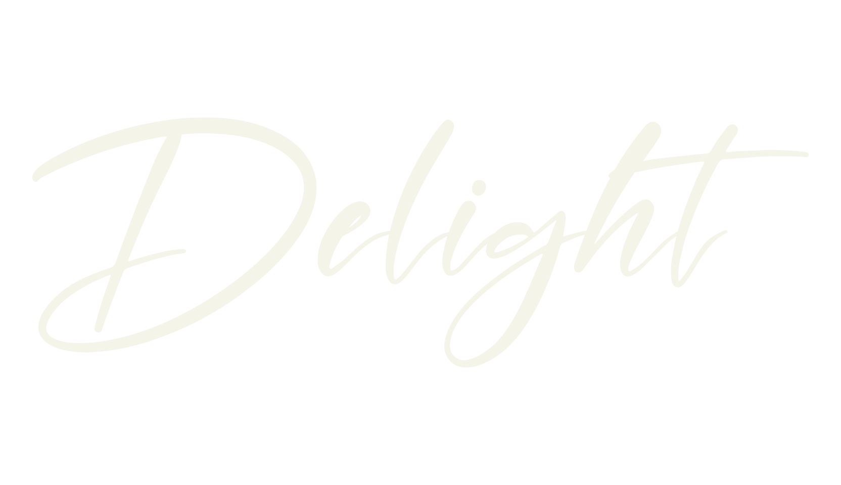 Delight, script font preview