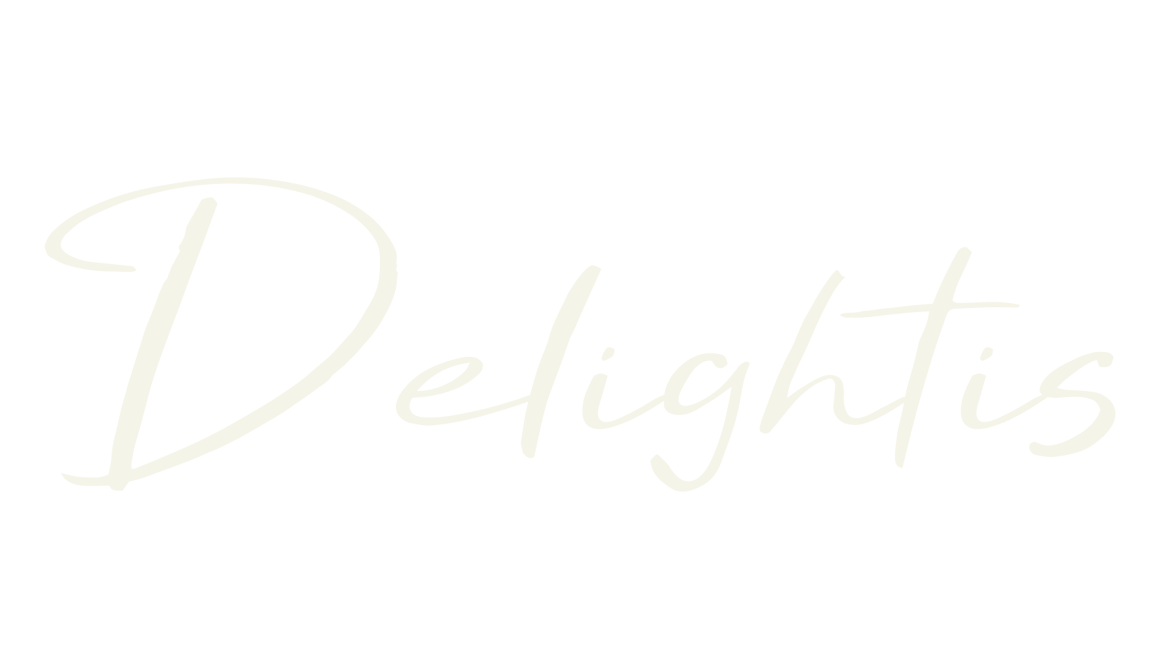 Delightis, fashion script font preview