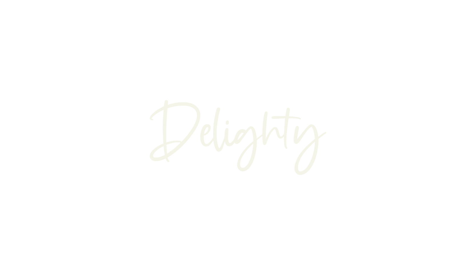 Delighty, fashion script font preview