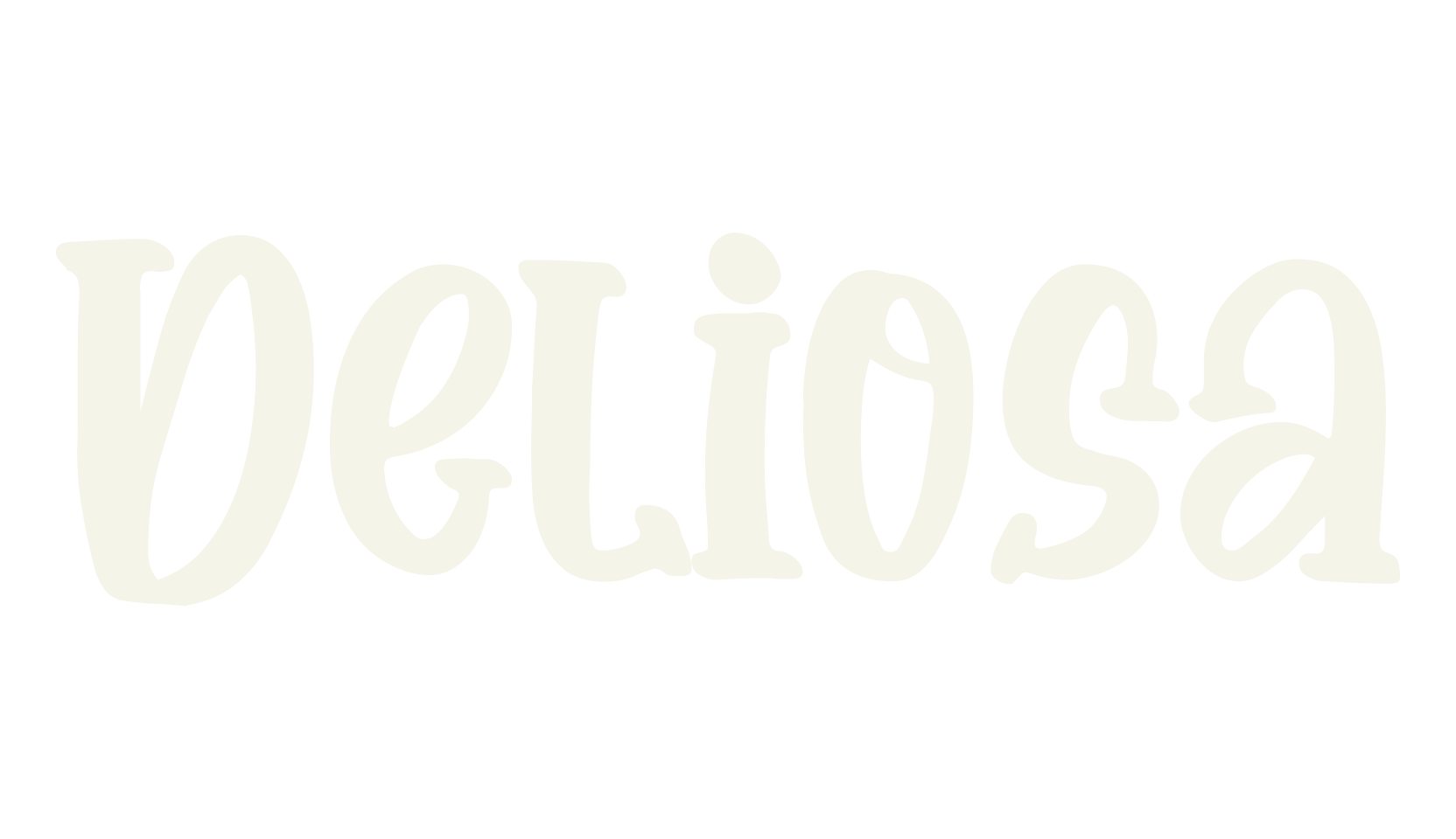 Deliosa, girly font preview