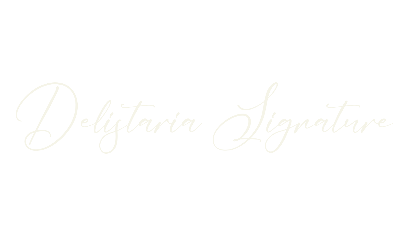 Delistaria Signature, script font preview